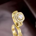 Wedding Engagement Ring Set For Women