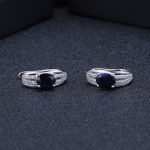 Willow Natural Blue Sapphire Gemstone Jewelry Sets